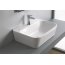 Ceramica Althea Diva Umywalka wisząca lub nablatowa 65x46x18 cm, biała 41846 - zdjęcie 2