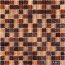 Ceramstic Arte Brown Mozaika szklana 30x30 cm, brązowa MS-18 - zdjęcie 1