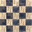 Ceramstic Basket Square Mozaika kamienna 30x30 cm, beżowa/czarna MK-009 - zdjęcie 1