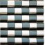 Ceramstic Chess Mozaika metalowa 31,5x30x,3 cm, biała/czarna MM-23 - zdjęcie 1