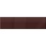 Ceramstic Dekoracje szklane Chocolate Płytka ścienna 60x15 cm, brązowa LS-76 - zdjęcie 1