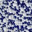 Ceramstic Drops Blue Mozaika szklana 30x30 cm, niebieska/biała MS-07 - zdjęcie 1