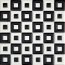Ceramstic Flash Black&White Mozaika ceramiczna 30x30 cm, czarna/biała MC-04 - zdjęcie 1