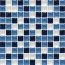 Ceramstic Hard Candy Blue Mozaika szklana 30x30 cm, niebieska MS-08 - zdjęcie 1