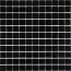 Ceramstic Mirror Black Mozaika szklana 30x30 cm, czarna MS-13 - zdjęcie 1