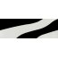Ceramstic Pop Art Zebra B Listwa gresowa 30x10 cm, biały/czarny LG-12B - zdjęcie 2