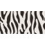 Ceramstic Pop Art Zebra B Płytka ścienna/podłogowa gresowa 60x30 cm, biały/czarny DK-18B - zdjęcie 1