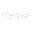 Cerastyle Duru Umywalka meblowa 60x40 cm biała 035100-U - zdjęcie 3