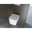 Cerastyle Hera Toaleta WC bez kołnierza biała 019700-W - zdjęcie 4
