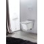 Cerastyle Ibiza Toaleta WC podwieszana 51x37 cm bez kołnierza biała 018900W - zdjęcie 3