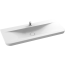 Cerastyle Modus Umywalka wisząca 125x55x16,5 cm, biała 082500-U - zdjęcie 1