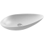 Cerastyle Olive Umywalka nablatowa 74x38,5x14,5 cm, biała 071300 - zdjęcie 1