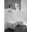 Cersanit Aqua/City Square SET B212 Toaleta WC podwieszana CleanOn z deską wolnoopadającą, stelażem i przyciskiem Accento biały/chrom S701-399 - zdjęcie 6