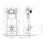 Cersanit Aqua 2.0 Set C14 Zestaw Toaleta WC bez kołnierza + deska wolnoopadająca + stelaż podtynkowy WC S701-794 - zdjęcie 2