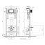 Cersanit Aqua 2.0 Set C24 Zestaw Toaleta WC bez kołnierza + deska wolnoopadająca + stelaż podtynkowy WC S701-803 - zdjęcie 2
