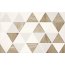 Cersanit Arezzo Inserto Triangle Płytka ścienna 25x40 cm, brązowa WD830-003 - zdjęcie 1
