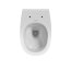 Cersanit Arteco SET 569 Zestaw Toaleta WC podwieszana z deską sedesową wolnoopadającą, stelażem podtynkowym Hi-Tec i przyciskiem Link, biały/chrom S701-051 - zdjęcie 7