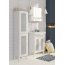 Cersanit Arteco Szafka podumywalkowa 51x28x85 cm, biała S913-002-DSM - zdjęcie 4