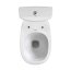 Cersanit Arteco Toaleta WC kompaktowa 35,5x63,5x74 cm z deską duroplastową, biała K667-015 - zdjęcie 4