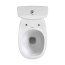 Cersanit Arteco Toaleta WC kompaktowa 35,5x63,5x74 cm z deską polipropylenową, biała K667-019 - zdjęcie 4