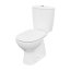 Cersanit Arteco Toaleta WC kompaktowa 64,5x36 cm CleanOn bez kołnierza z deską wolnoopadającą i spłuczką biała K667-074 - zdjęcie 1