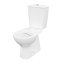 Cersanit Arteco Toaleta WC kompaktowa 64,5x36 cm CleanOn bez kołnierza z deską wolnoopadającą i spłuczką biała K667-074 - zdjęcie 5