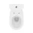 Cersanit Arteco Toaleta WC kompaktowa 64,5x36 cm CleanOn bez kołnierza z deską wolnoopadającą i spłuczką biała K667-077 - zdjęcie 2