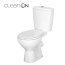 Cersanit Arteco Toaleta WC kompaktowa 66,5x36 cm CleanOn, biała K667-063 - zdjęcie 2