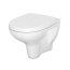 Cersanit Arteco Toaleta WC podwieszana 52,8x35,5 cm CleanOn z deską zwykłą, biała S701-179 - zdjęcie 1
