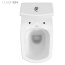 Cersanit Carina New Toaleta WC kompaktowa 63x35 cm CleanOn bez kołnierza, biała K31-045 - zdjęcie 2
