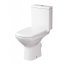 Cersanit Carina Toaleta WC kompaktowa CleanOn 67x36,5 cm z deską sedesową wolnoopadającą, biała K31-044 - zdjęcie 1
