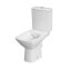 Cersanit Carina Toaleta WC kompaktowa CleanOn 67x36,5 cm z deską sedesową wolnoopadającą, biała K31-044 - zdjęcie 3