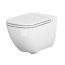 Cersanit Caspia Toaleta WC podwieszana 54x36,5 cm CleanOn bez kołnierza z ukrytym mocowaniem, biała K11-0233 - zdjęcie 1