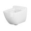 Cersanit Caspia Zestaw Toaleta WC podwieszana 54x36,5 cm CleanOn bez kołnierza wewnętrznego z deską sedesową wolnoopadającą i stelażem Grohe Rapid SL 5w1, biały K100-383+K98-0145+38827000 - zdjęcie 16