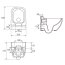 Cersanit Caspia Zestaw Toaleta WC podwieszana CleanOn bez kołnierza ze stelażem Hi-Tec, biały S701-155 - zdjęcie 3