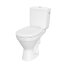 Cersanit Cersania II Toaleta WC kompaktowa 65,5x35,5 cm z deską wolnoopadającą i spłuczką biała K11-2339 - zdjęcie 1