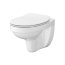 Cersanit Cersania Zestaw Toaleta WC + deska wolnoopadająca biała S701-566 - zdjęcie 1
