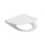 Cersanit City Oval Slim Deska sedesowa wolnoopadająca antybakteryjna, biała K98-0146 - zdjęcie 1
