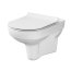 Cersanit City New Toaleta WC podwieszana 53x37 cm CleanOn bez kołnierza, biała K35-028 - zdjęcie 1