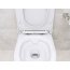 Cersanit City Oval Zestaw Toaleta z deską wolnoopadającą Slim K701-104 - zdjęcie 9