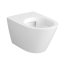 Cersanit City Oval Zestaw Toaleta WC Vortex bez kołnierza + deska wolnoopadająca biały S701-883 - zdjęcie 2