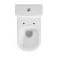 Cersanit City Zestaw Toaleta WC 67x36,5 cm kompaktowa bez kołnierza + deska wolnoopadająca biały K35-035 - zdjęcie 4