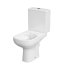 Cersanit Colour Toaleta WC stojąca bez kołnierza kompakt biała K103-026 - zdjęcie 1