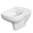 Cersanit Colour Zestaw Toaleta WC podwieszana CleanOn bez kołnierza z deską sedesową wolnoopadającą i stelażem Hi-Tec z przyciskiem Presto, biały S701-187 - zdjęcie 4