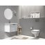 Cersanit Como SET 742 Toaleta WC podwieszana CleanOn bez kołnierza z deską sedesową wolnoopadającą, biały K701-102-ECO - zdjęcie 2