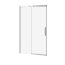 Cersanit Crea Drzwi prysznicowe przesuwne 120x200 cm profile chrom szkło transpartentne CleanPro S159-007 - zdjęcie 1