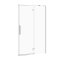 Cersanit Crea Drzwi prysznicowe uchylne prawe 120x200 cm profile chrom szkło transpartentne CleanPro S159-004 - zdjęcie 1