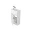 Cersanit Crea SET B102 Umywalka z szafką 40x22 cm, biały S801-276 - zdjęcie 5