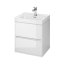 Cersanit Crea SET B103 Umywalka z szafką 50,5x40 cm, biały S801-277 - zdjęcie 4