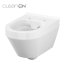 Cersanit Crea Toaleta WC podwieszana 52x35,5 cm owalna CleanOn bez kołnierza z ukrytym mocowaniem biała K114-015 - zdjęcie 2